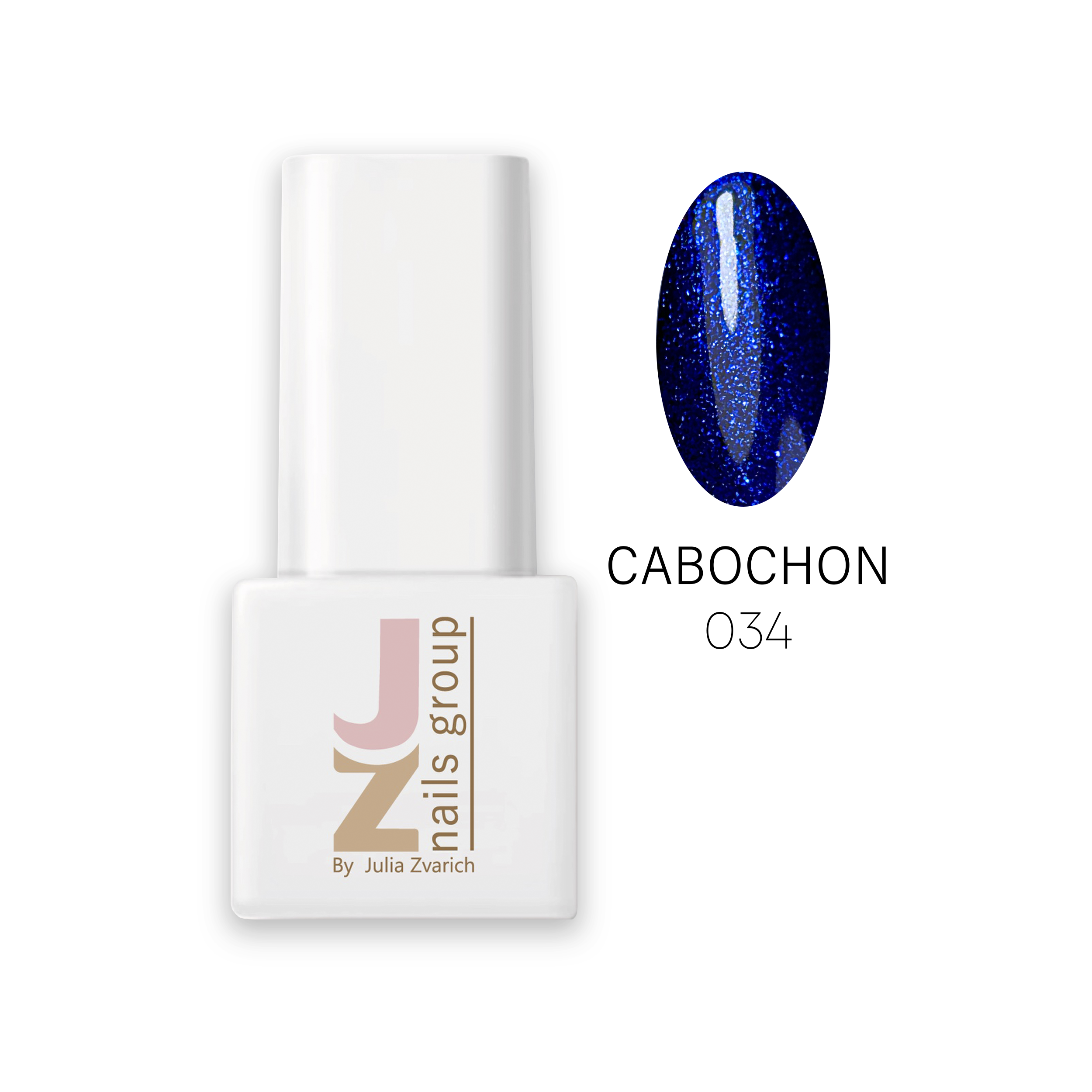 Гель-лак "JZ Gel Nail Polish № 034" 10мл