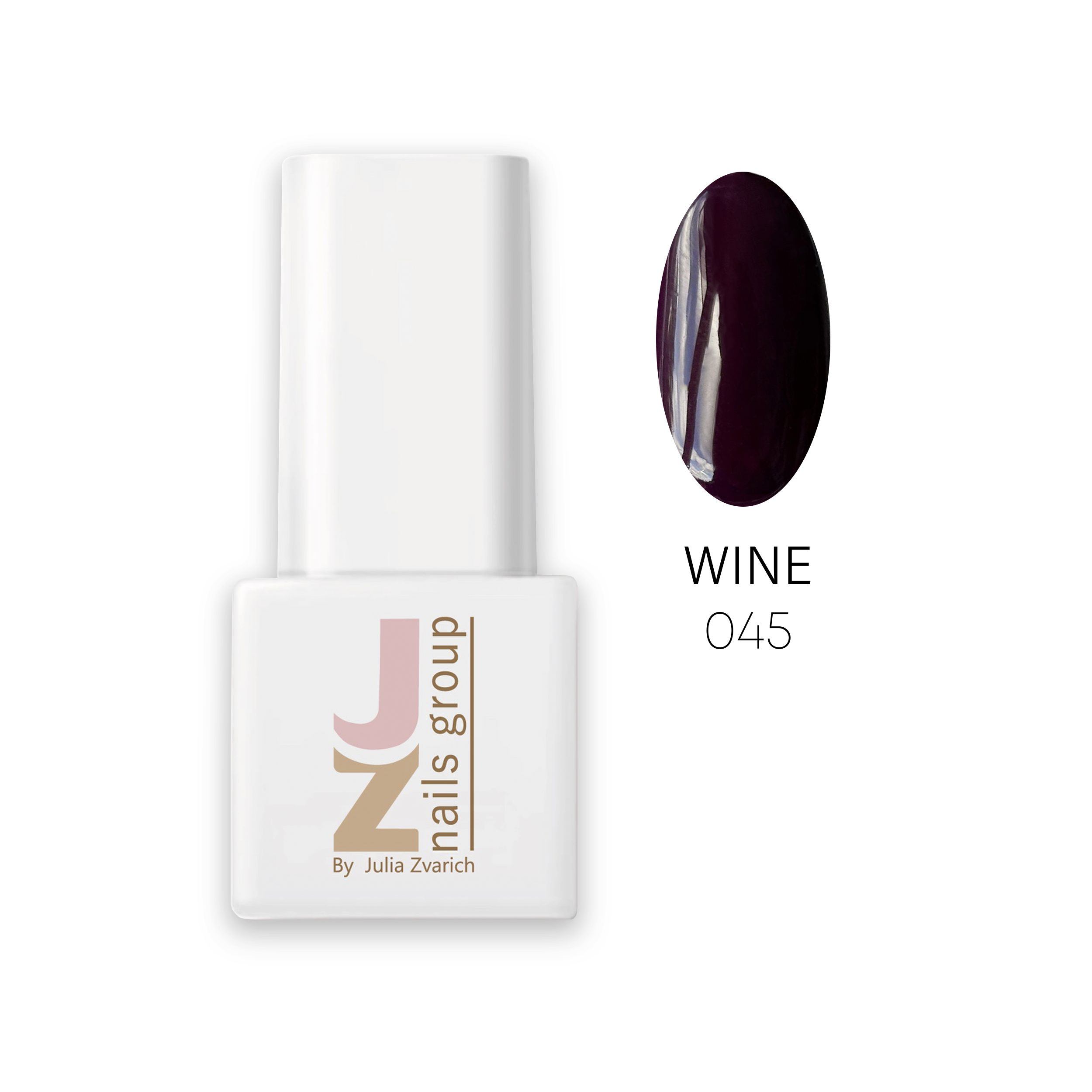 Гель-лак "JZ Gel Nail Polish № 045" 10мл