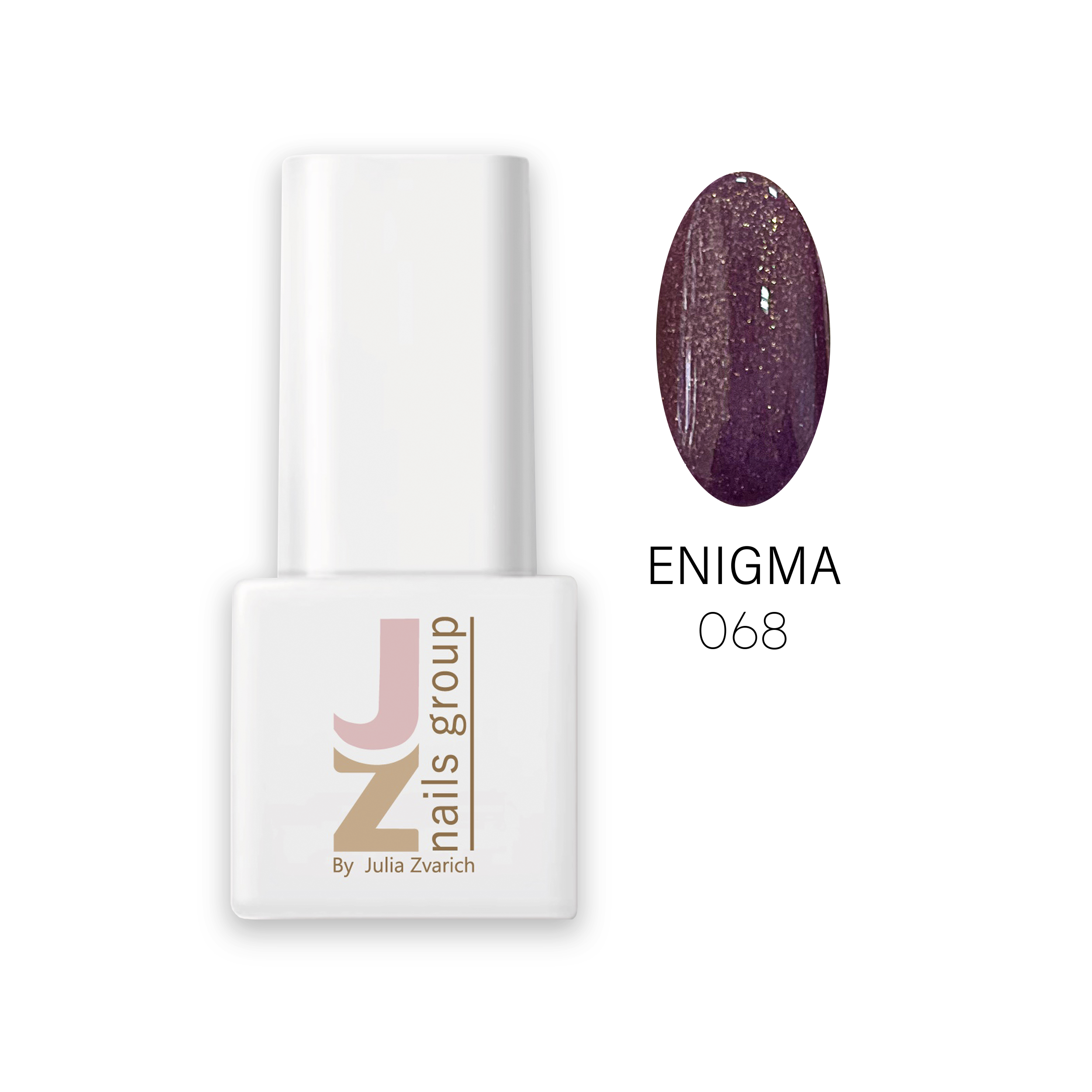 Гель-лак "JZ Gel Nail Polish № 068" 10мл