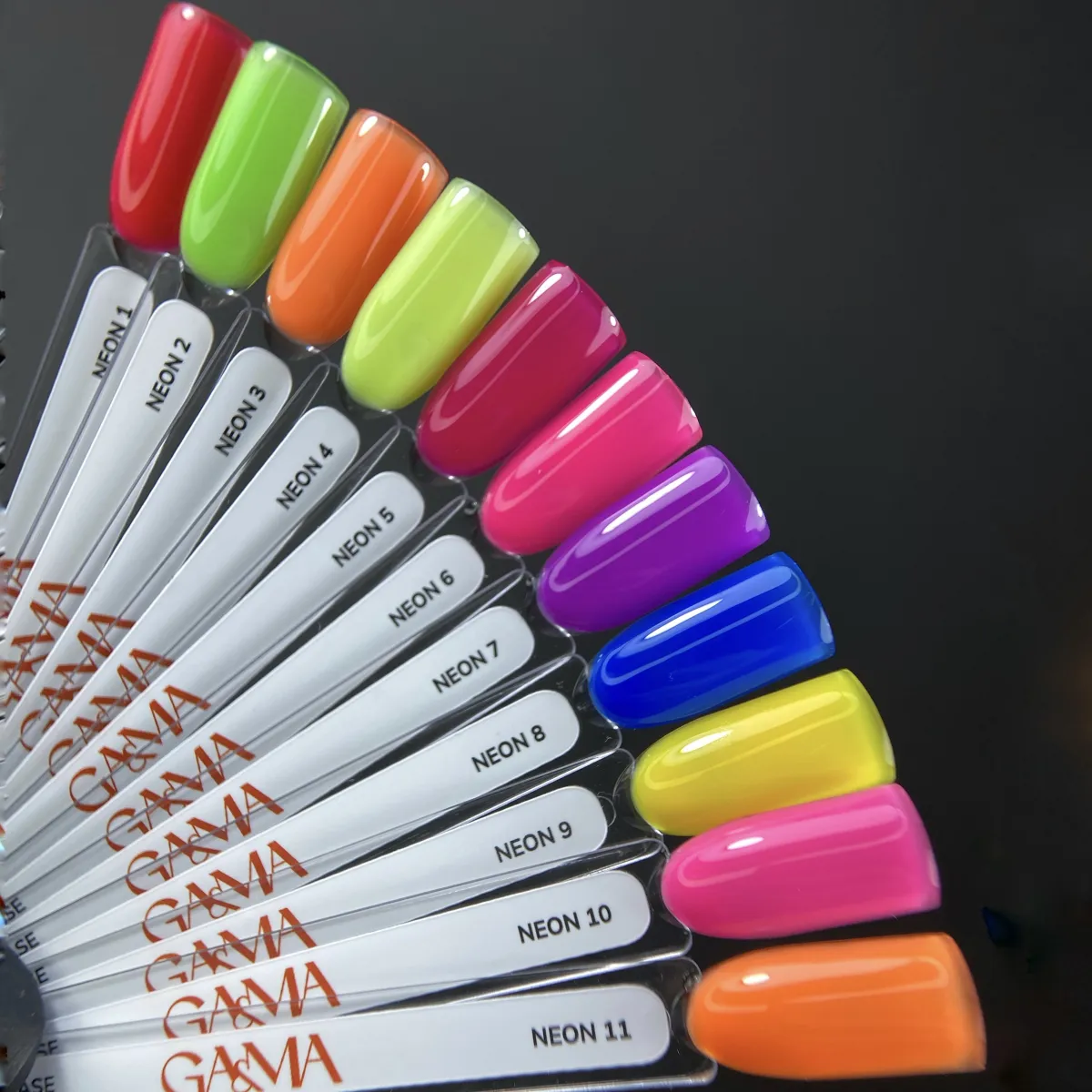 GA&MA Cover Base Colored Neon 011 / Камуфлююча кольорова база Неон 011 15 мл - Зображення 3