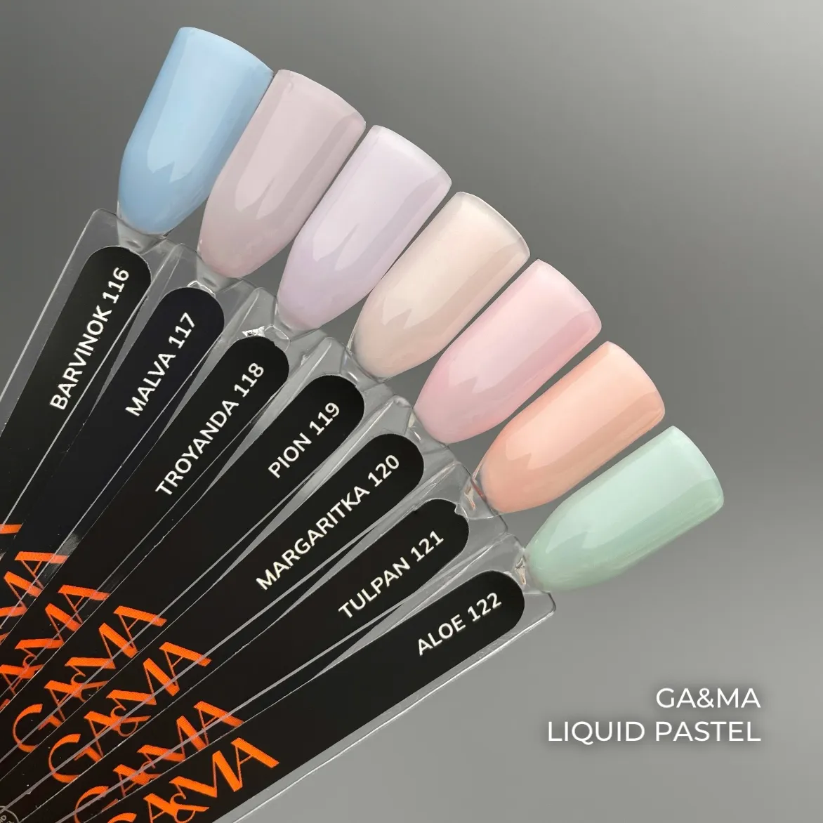 GA&MA Liquid pastel 116 barvinok / Рідка пастель 116 Барвінок 10 мл - Зображення 3