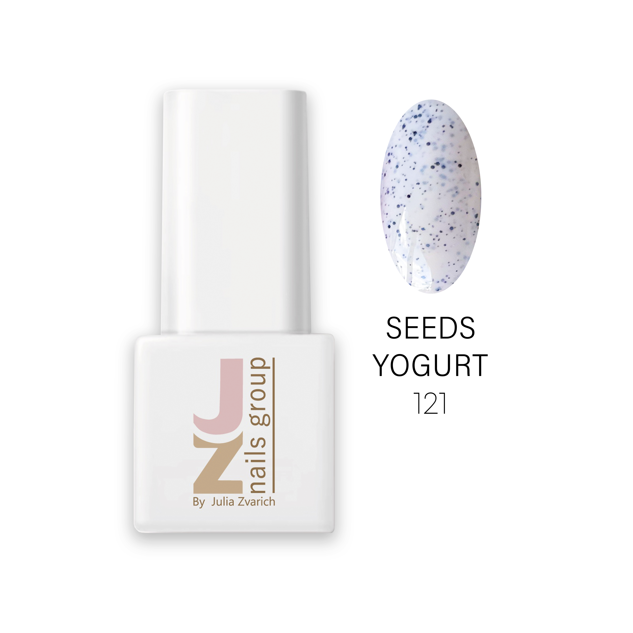 Гель-лак "JZ Gel Nail Polish № 121" 10мл