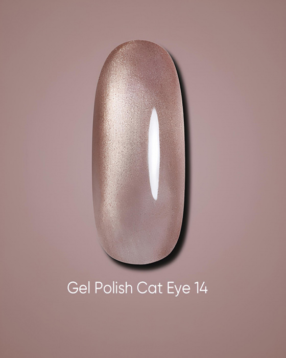 DARK GEL POLISH CAT EYE 14, 6 ML
