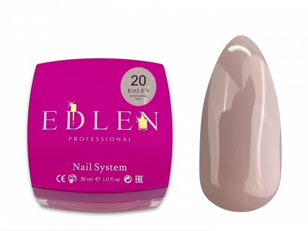 Water Acrygel Nude Edlen 30 ml. №20