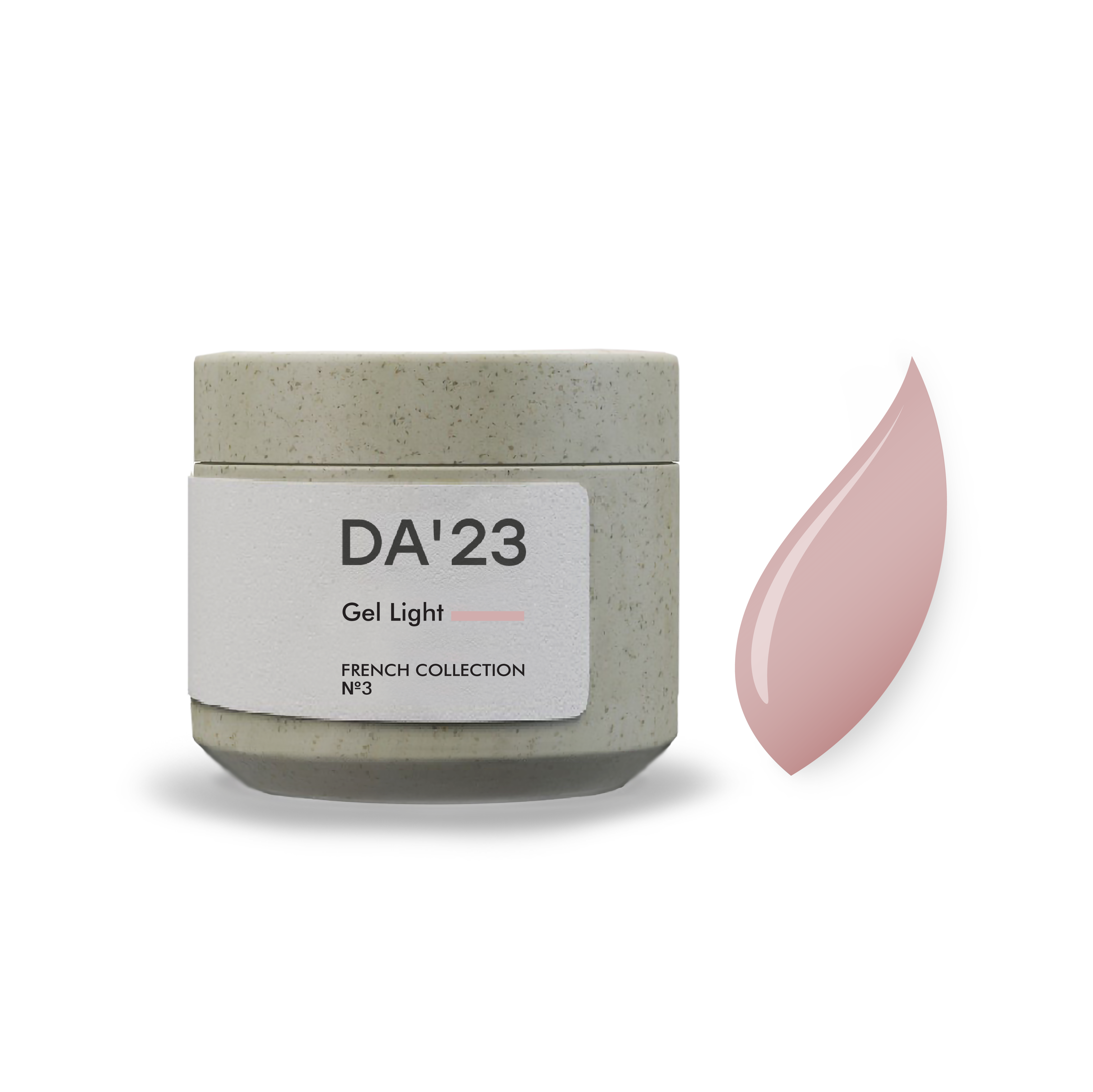 Гель лайт DA_23 French collection №3, 15 мл