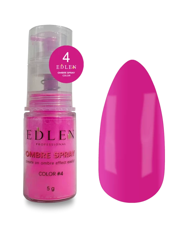 Ombre Spray Edlen Color №4, 5g NEW Рожевий