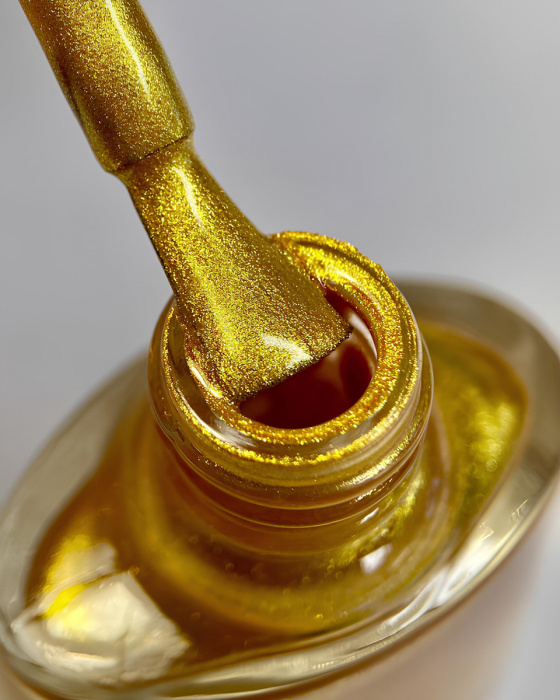 DARK Stamping polish №04 золотий, 10 ml - Зображення 2