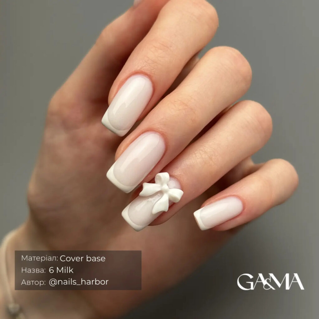 GA&MA Cover base 006 Milk / Камуфлююча база 006 Мілк 15 мл - Зображення 3