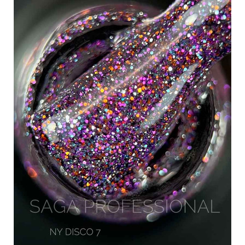 SAGA Professional New York Disco gel polish, 07, 9 мл