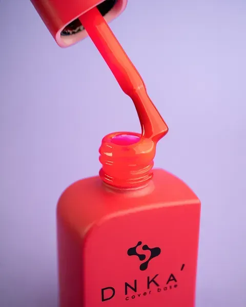 DNKa Cover Base, 12 ml #0077 Campari (камуфлююча база) - Зображення 3