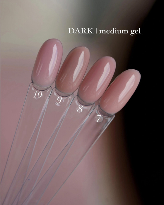 DARK Medium Gel №09, 15 мл (без пензлика) - Зображення 3