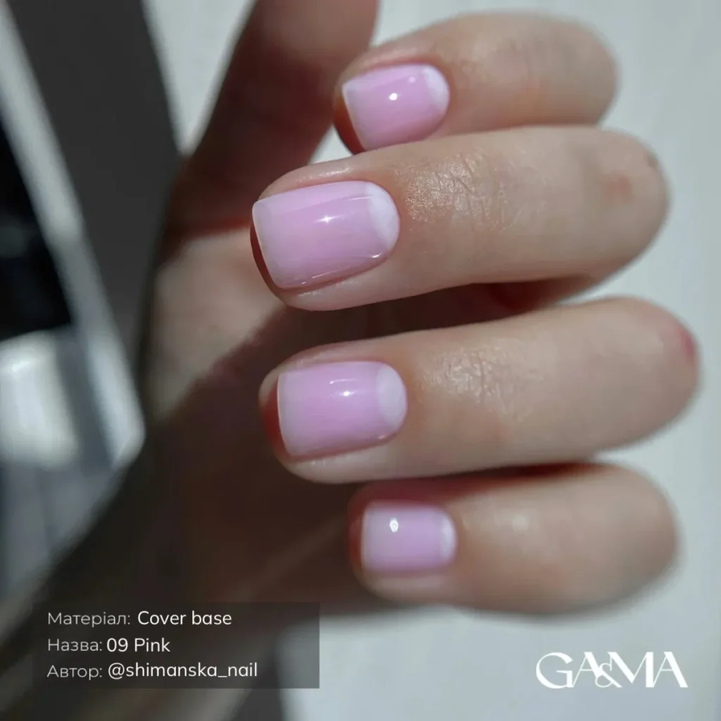 GA&MA Cover base 009 Pink / Камуфлююча база 009 Пінк 30 мл - Зображення 2