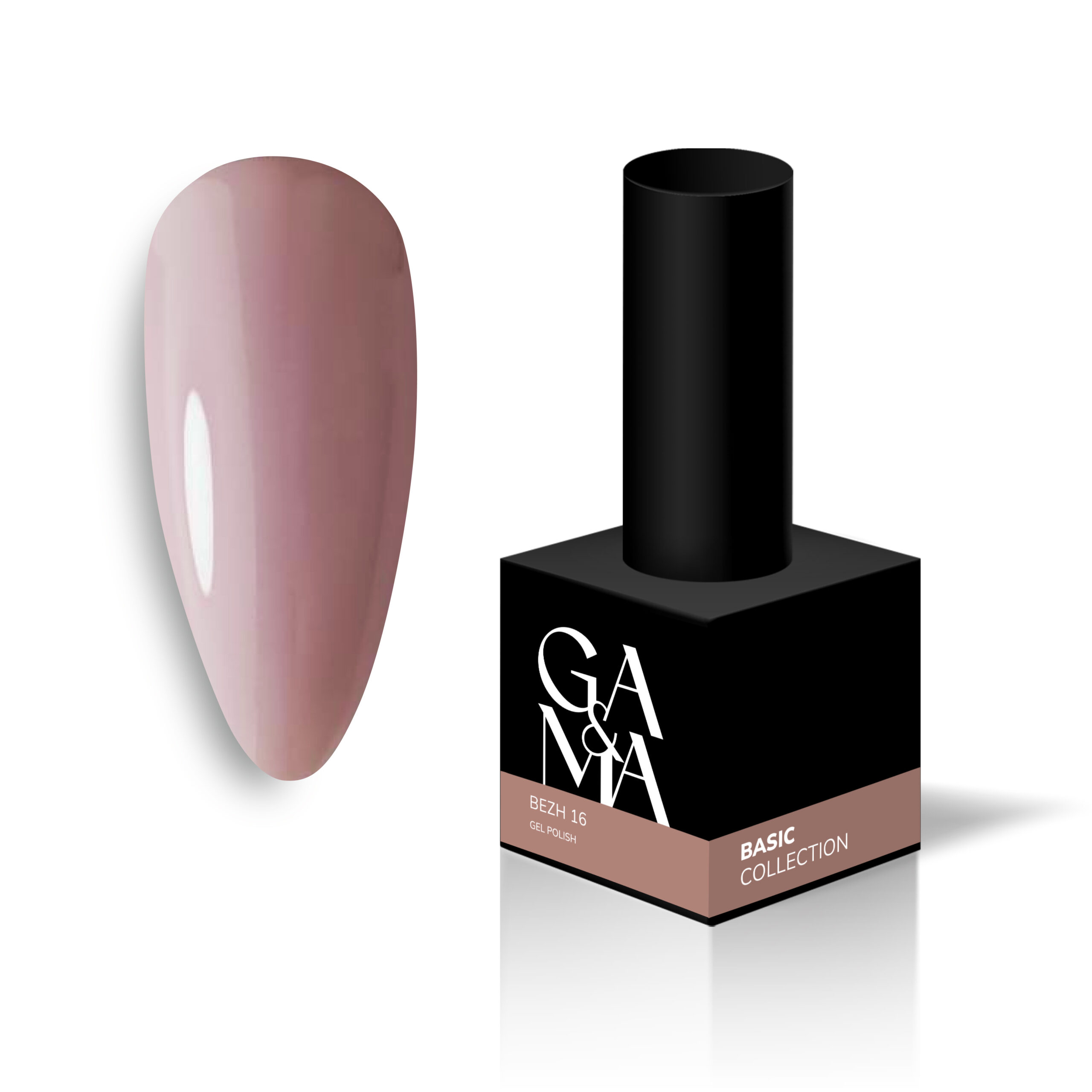 GA&MA Basic collection 016 bezh / Базова колекція 016 беж 10 мл