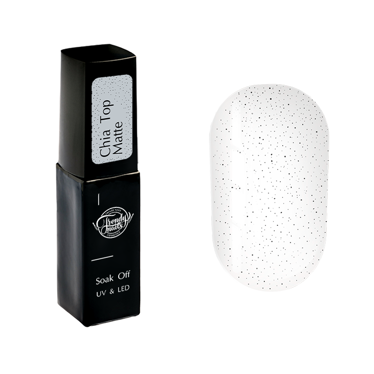 Trendy nails Top Chia Matte 8 мл