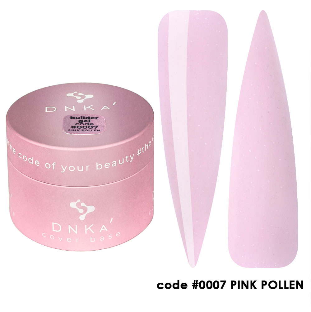Builder Gel DNKa, 30 ml #0007 Pink Pollen