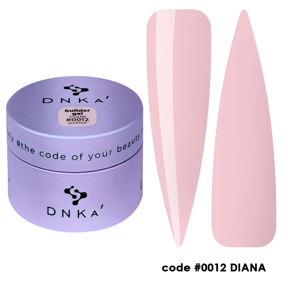 Builder Gel DNKa, 30 ml #0012 Diana