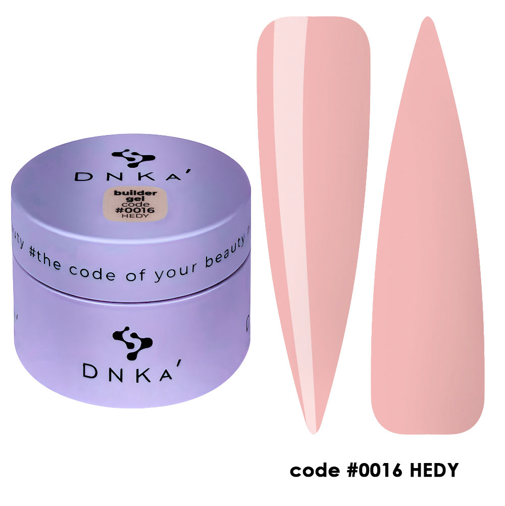 Builder Gel DNKa, 30 ml #0016 Hedy