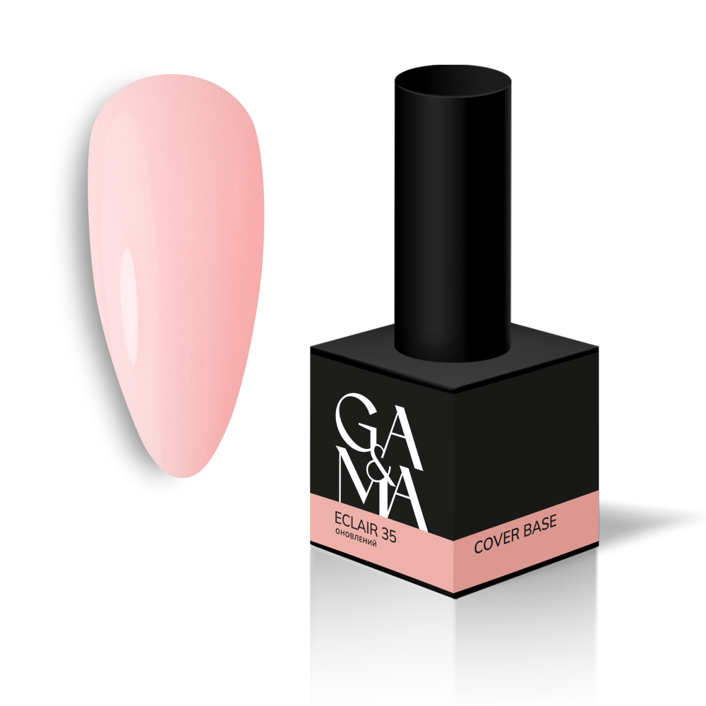 GA&MA Cover base 035 Eclair / Камуфлююча база 035 Еклер ОНОВЛЕНИЙ 15 мл