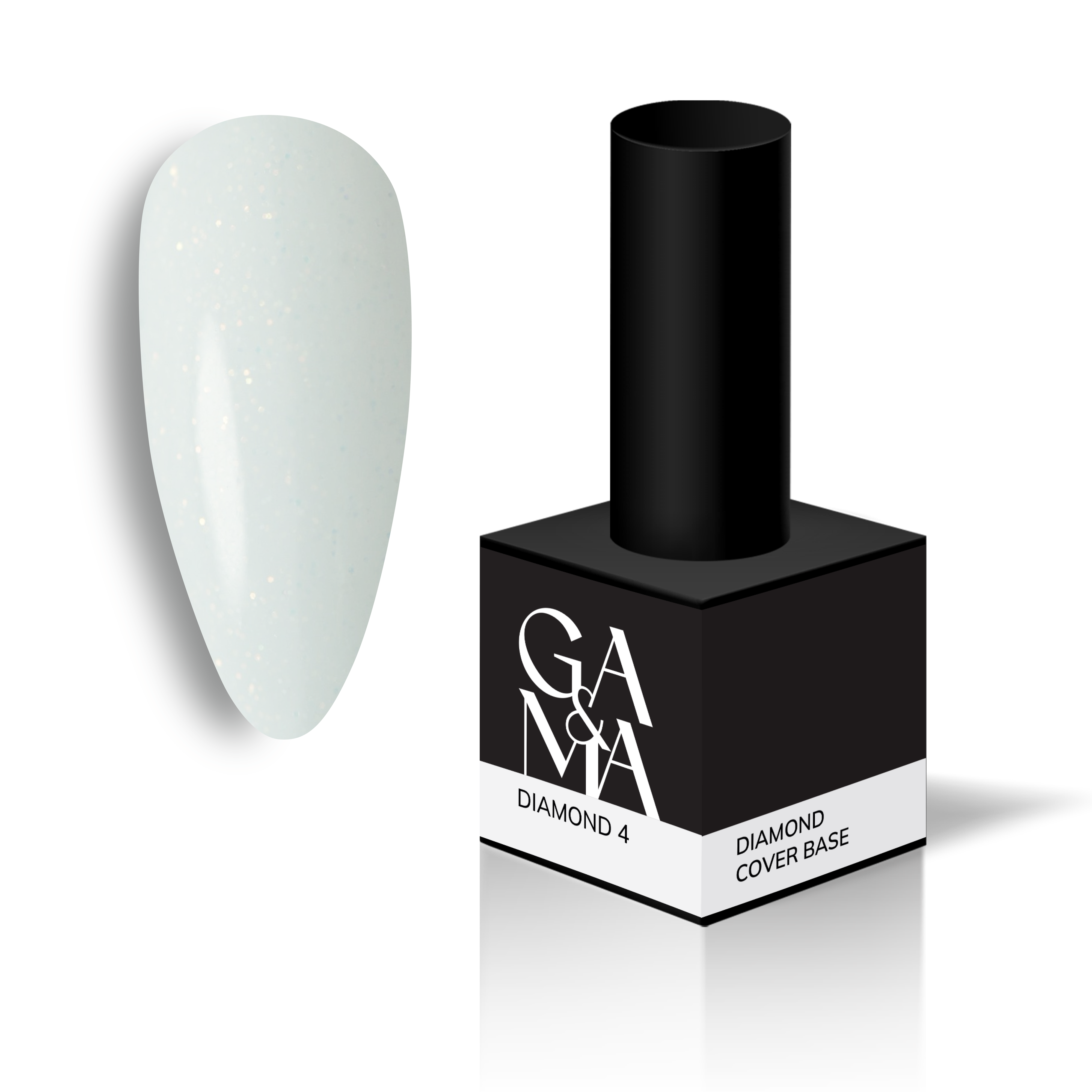 GA&MA Cover base Diamond 004 / Камуфлююча база Даймонд 004 15 мл