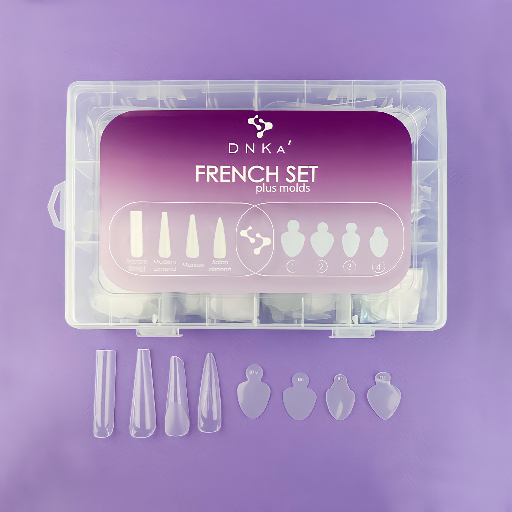 French set (верхні форми і молди) DNKa,192/96pcs