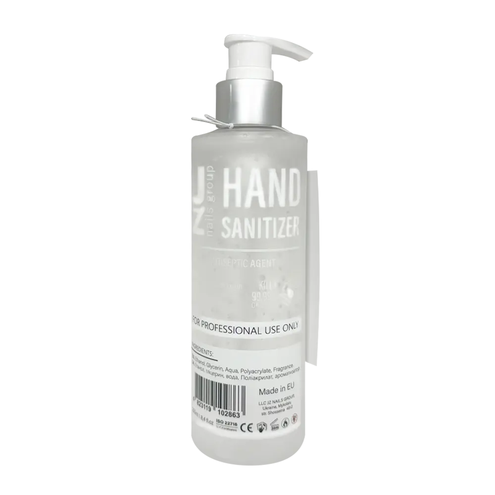 Санітайзер "JZ Hand Sanitizer" 250мл