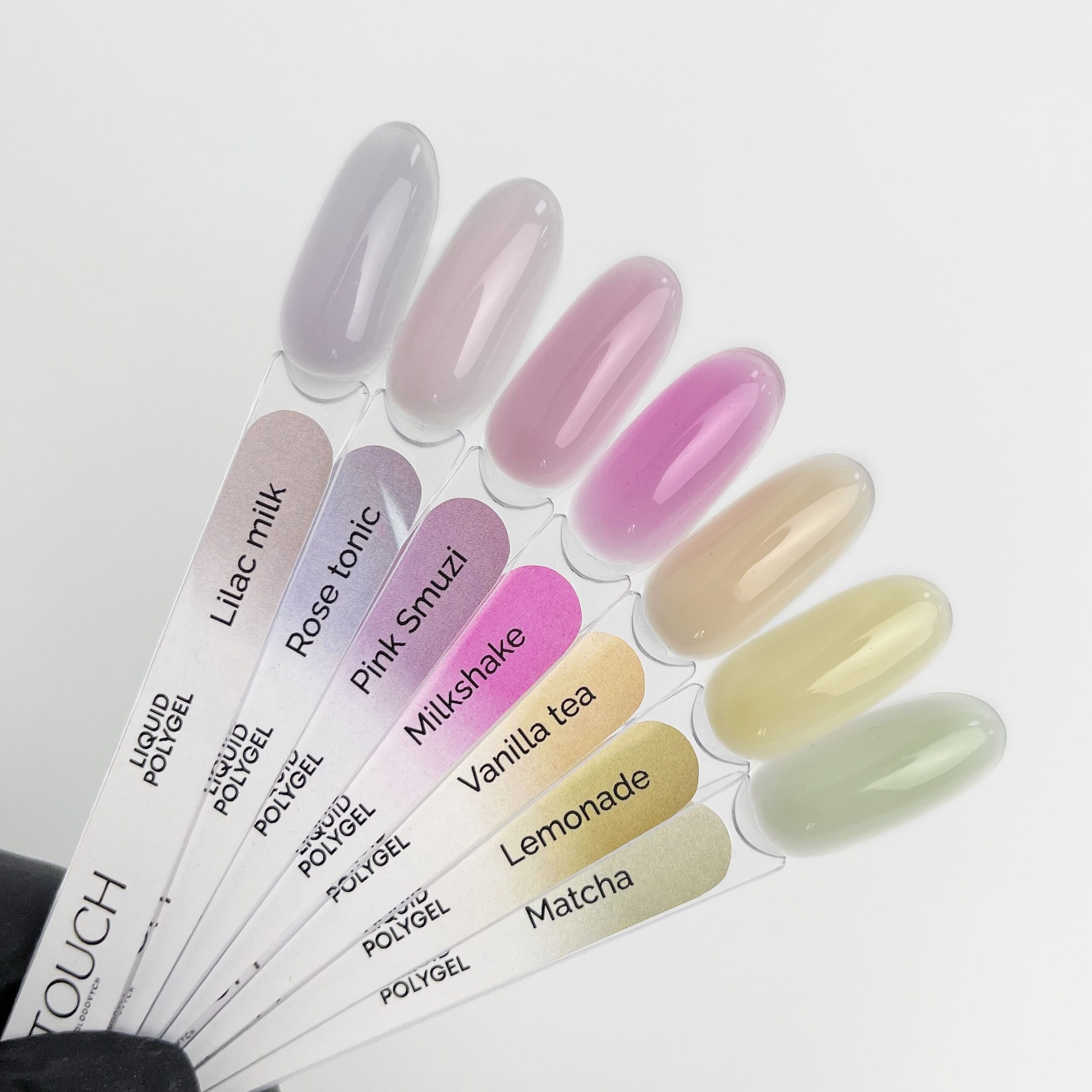 Touch Рідкий полігель Liquid polygel Lilac milk (без пензлика), 15мл - Зображення 2