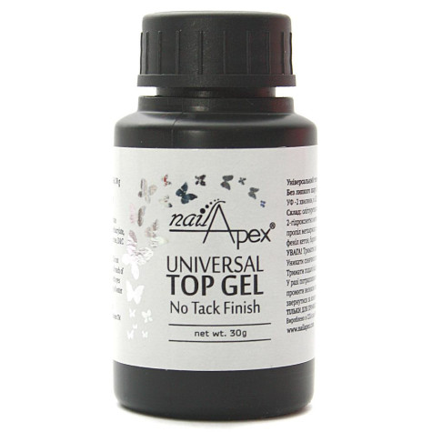 NAILAPEX «CRYSTAL TOP» — Фініш-Топ без липкого слоя (30ml)