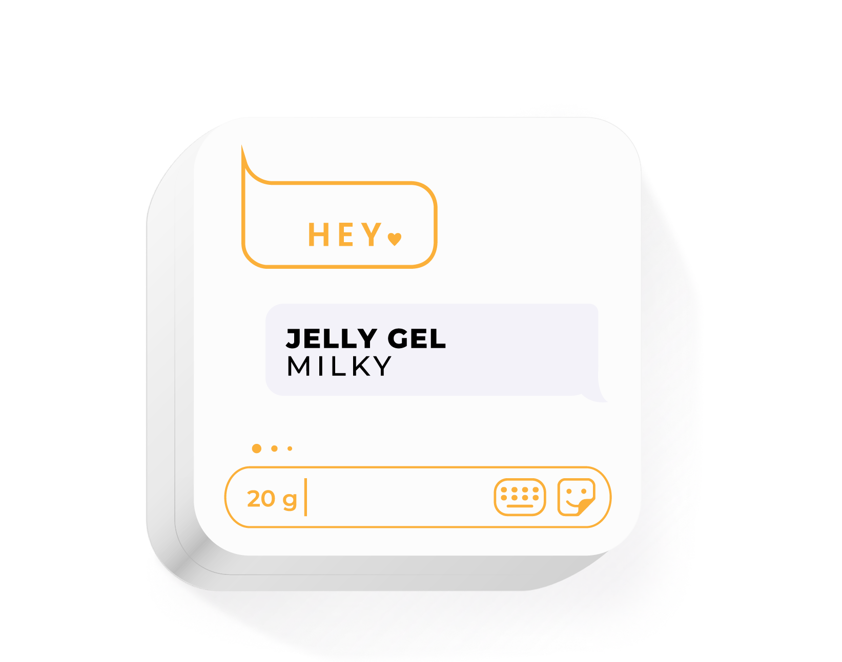 HEYLOVE Jelly gel Milky, 20 гр