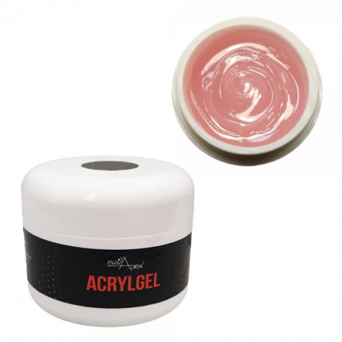 NailApex «Acryl COVER ROSE Gel» (30g.) камуфляж натурально-рожевий