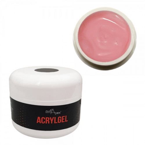 NailApex «Acryl Flamingo Gel» (30g.) Світло-рожевий камуфляж -акрігель