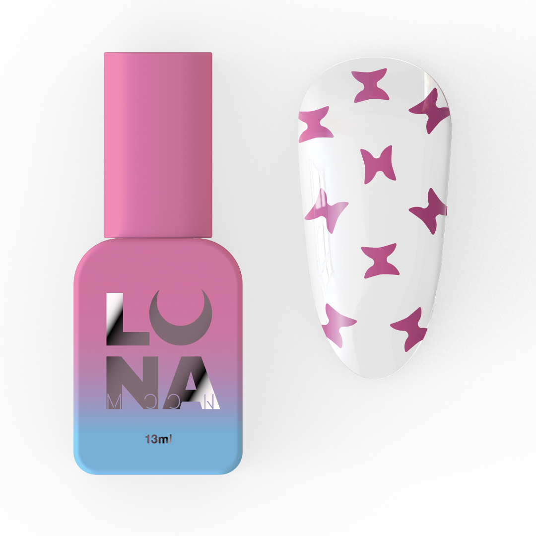 LUNA Топ для гель-лаку Top Butterfly Pink 13ml