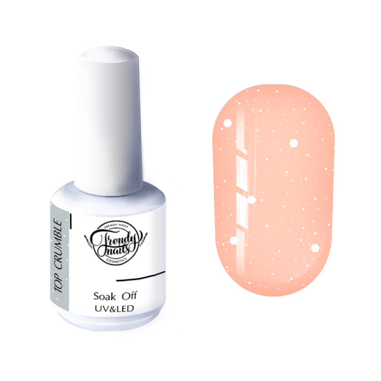 Trendy nails Top Crumble 15 мл