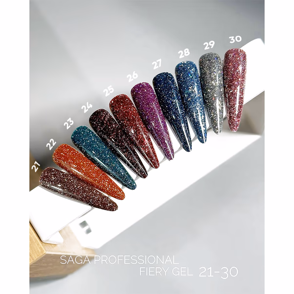 SAGA professional Fiery gel 27 - Зображення 4