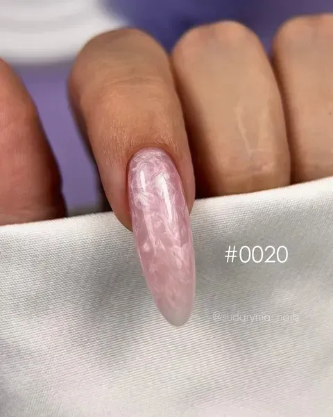 Builder Gel DNKa, 15 ml #0020 Pearl (гель для нарощення) - Зображення 2