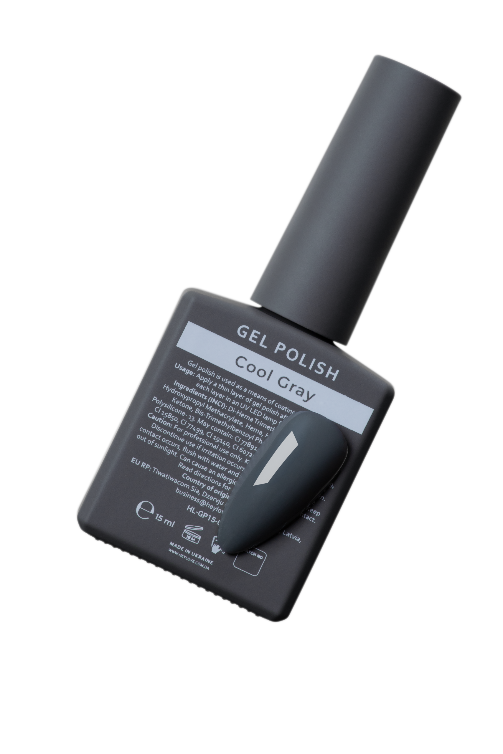 Heylove гель -лак Cool Gray, 15 мл - Зображення 2