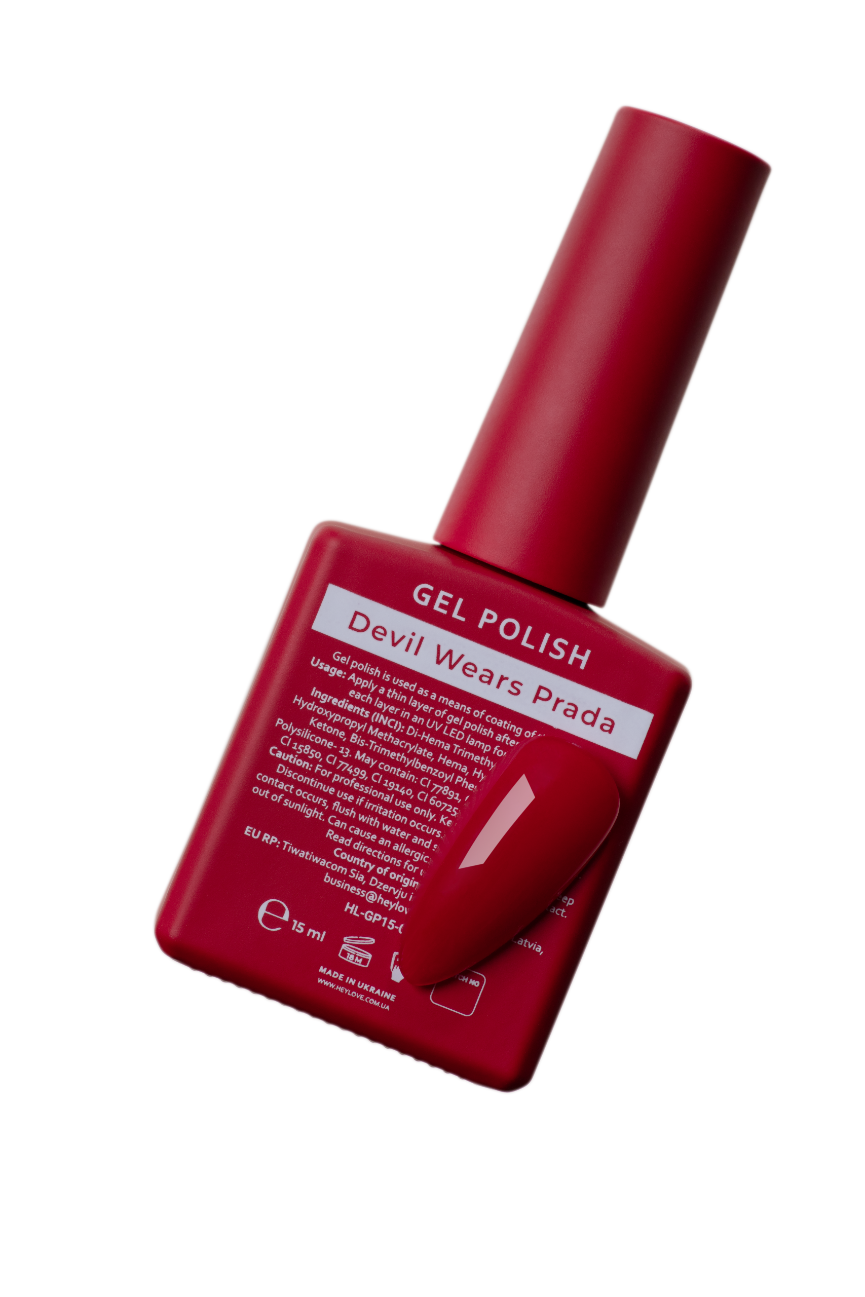 Heylove гель -лак Devil Wears Prada, 15 мл - Зображення 2