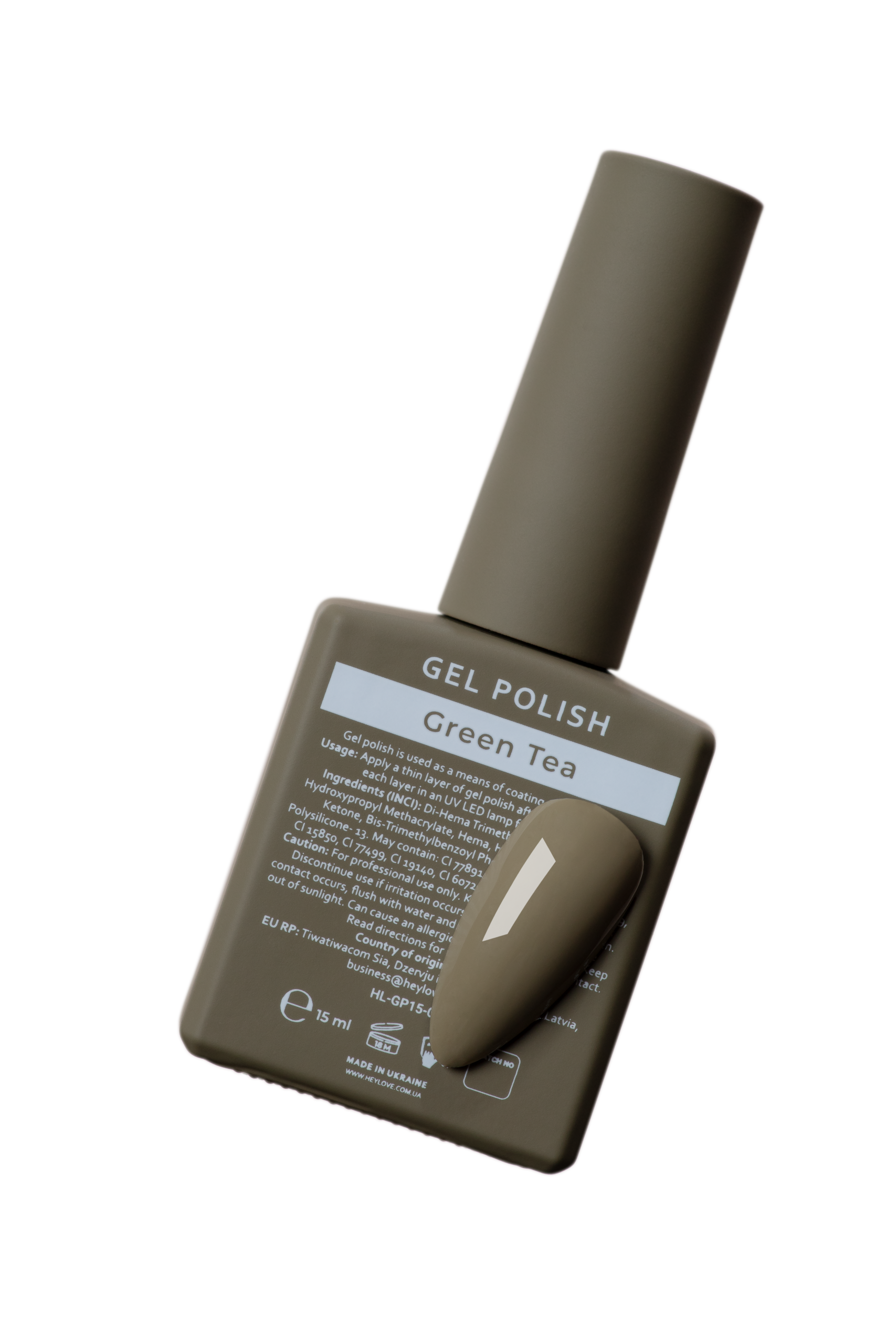 Heylove гель -лак Green tea, 15 мл - Зображення 2