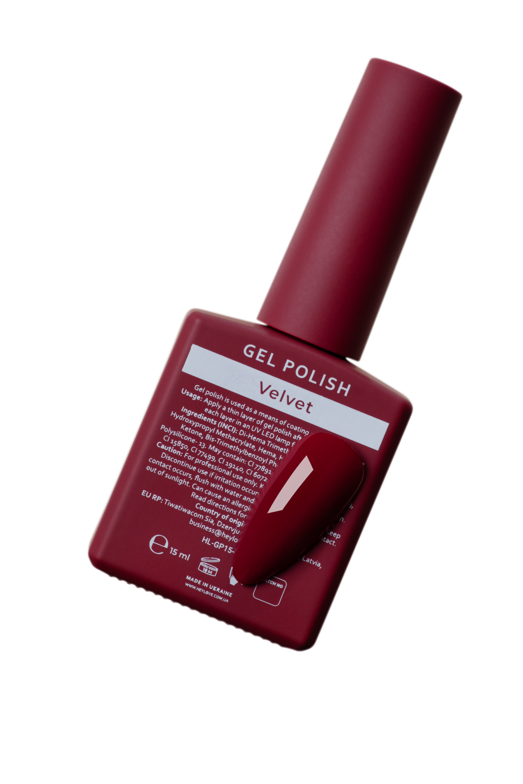 Heylove гель -лак Velvet, 15 мл - Зображення 2