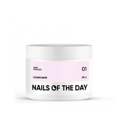 Base NAILSOFTHEDAY Cover NEW Formula №01, 30 мл