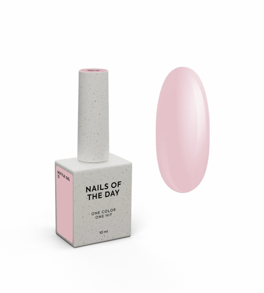 гель NAILSOFTHEDAY Bottle Gel №12, 10 мл
