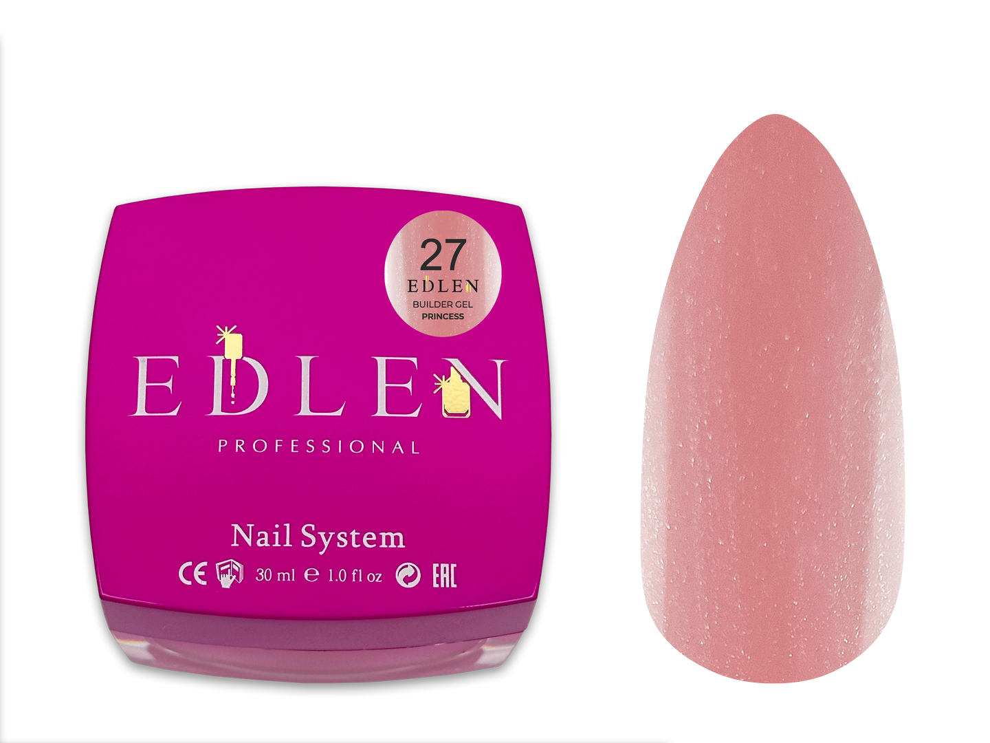 Builder gel Edlen Princess 30 ml. №27