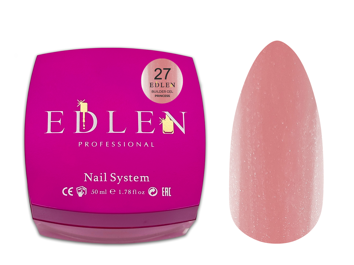Builder gel Edlen Princess 50 ml. №27