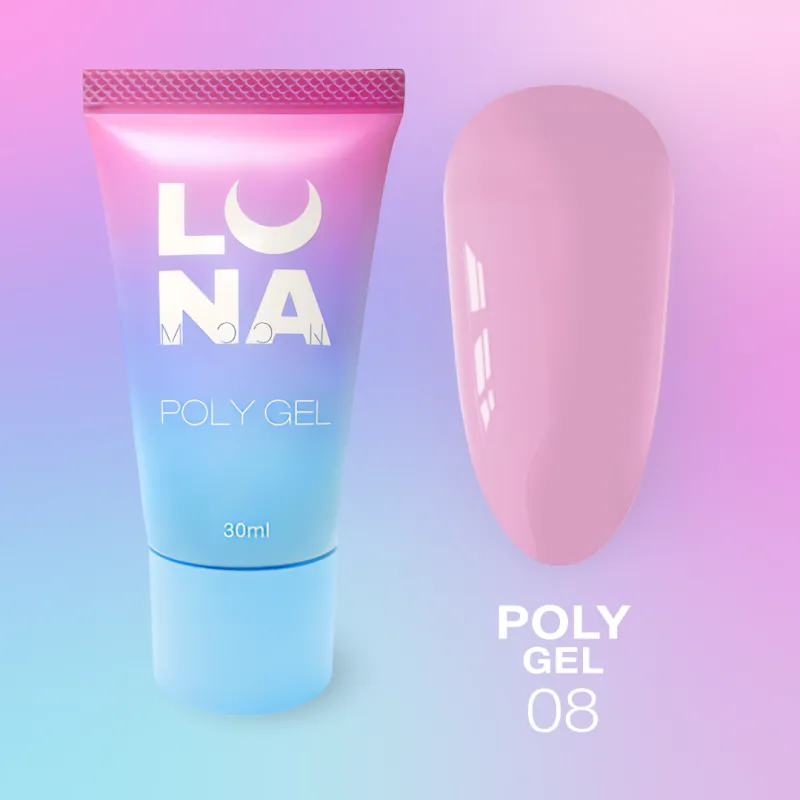 Luna Полігель Poly gel №8, 30 мл
