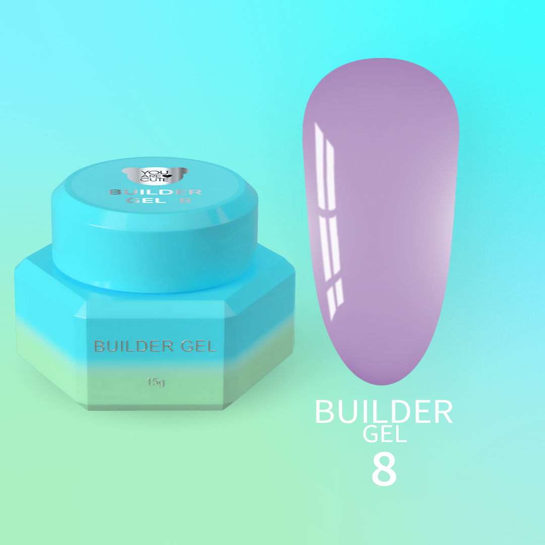 "You are cute" Гель для нарощування Builder Gel №8, 15 ml