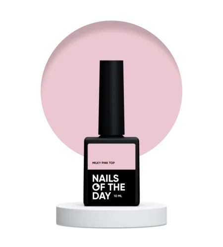 Top NAILSOFTHEDAY Milky pink, 10 мл