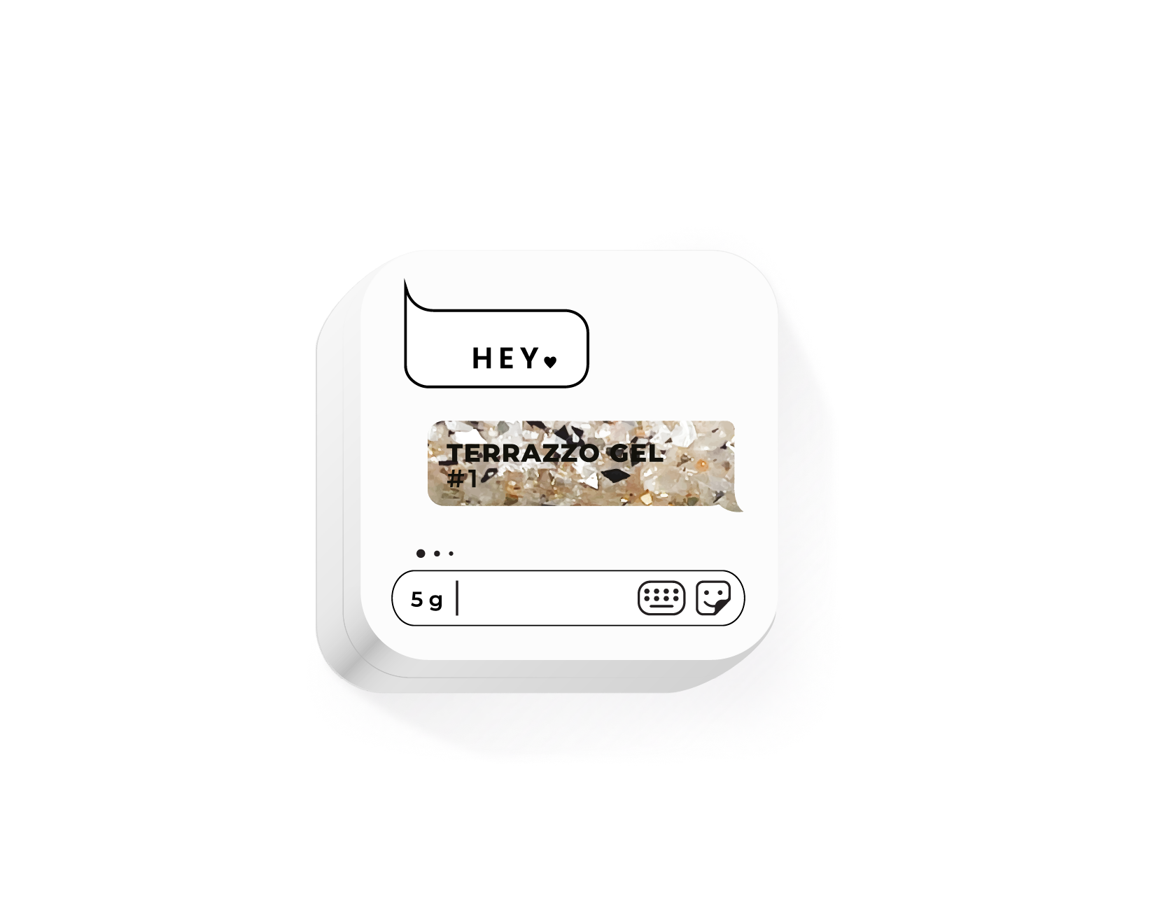 HEYLOVE Terrazzo gel #1 5g