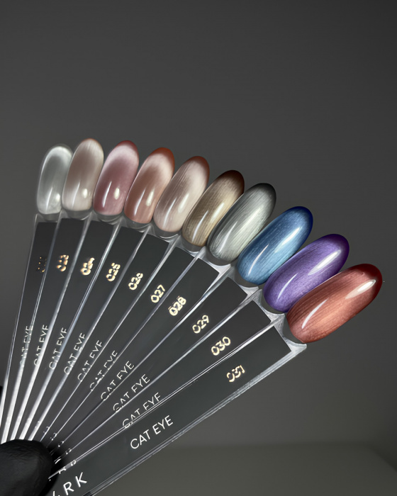 Dark gel polish Cat Eye 28, 10 ml - Зображення 3