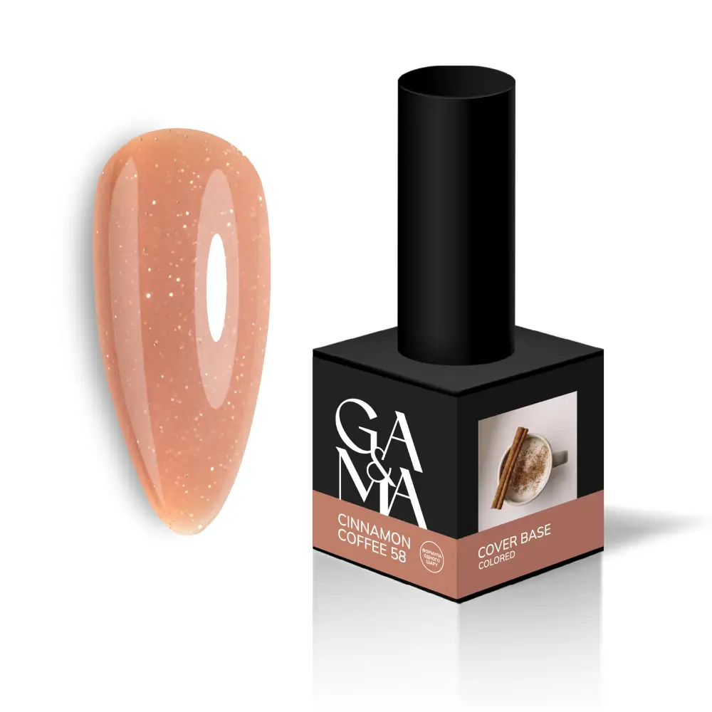 GA&MA Cover base Colored 058 Cinnamon Coffee 15 мл