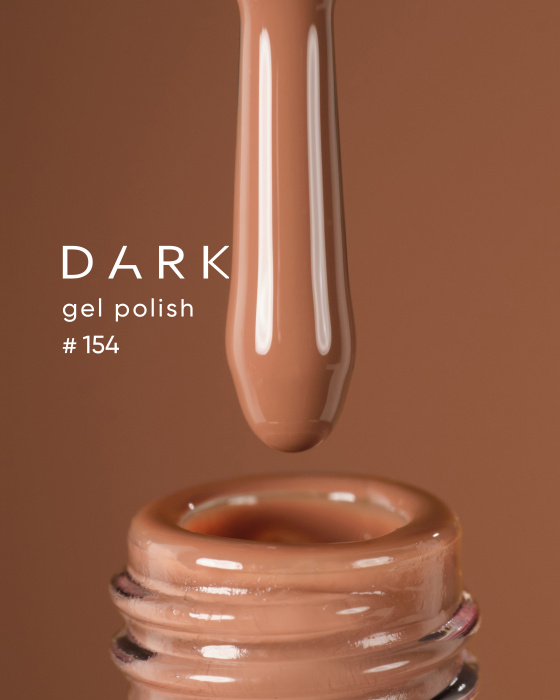 Dark gel polish (new collection) 154, 10 ml