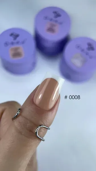 BUILDER GEL MOUSSE "DNKa", 30 ml #0008 (гель для нарощення) - Зображення 2